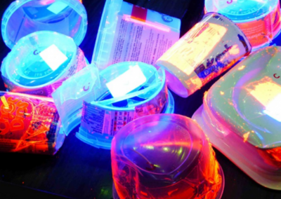 Fluorescent markers could transform plastic recycling