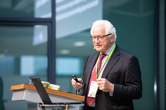 Professor Edward Kosior Presenting Keynote Session